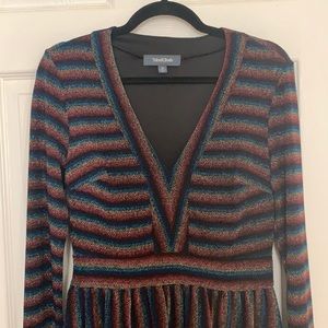 Modcloth Colorful long sleeve dress